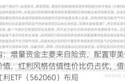 机构：增量资金主要来自险资，配置审美偏向价值，红利风格估值性价比仍占优，借标普红利ETF（562060）布局