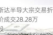 斯达半导大宗交易折价成交28.28万股