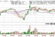 海联金汇：累计回购约7049万股