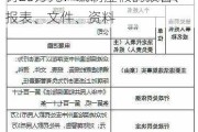 众诚汽车保险温州中心支公司被罚25万元：编制虚假的报告、报表、文件、资料