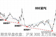 股指期货早盘收盘：沪深 300 主力合约跌 0.23%