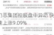 仍志集团控股盘中异动 快速上涨9.09%