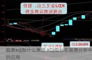 股票kdj指什么意思:KDJ指标在股票分析中的应用