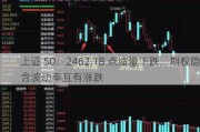 上证 50：2462.18 点缩量下跌，期权隐含波动率互有涨跌