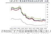 正极材料厂扩产促进 碳酸锂价格小幅上涨1.3%