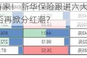 A股上市险企首家！ 新华保险跟进六大行“中期分红”，保险业能否再掀分红潮？