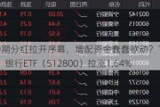 银行中期分红拉开序幕，增配资金蠢蠢欲动？15股涨超2%，银行ETF（512800）拉涨1.64%