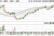 注意！马钢股份将于6月19日召开股东大会