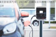 重庆新能源汽车：24日晚120辆车反向放电1700千瓦时