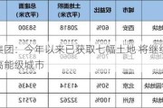 龙湖集团：今年以来已获取七幅土地 将继续聚焦核心的高能级城市