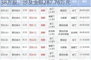 晨光新材高级管理人员丁洁个人名下持股增加27.38万股，涉及金额287.76万元