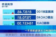 欧洲央行：或有望降息 通胀目标 2%