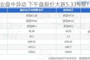 康迪车业盘中异动 下午盘股价大跌5.33%报1.60美元