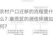 农村户口迁移的流程是什么？章贡区的居住环境如何？