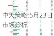 中天策略:5月23日市场分析