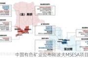 中国有色矿业公布刚波夫MSESA项目启动