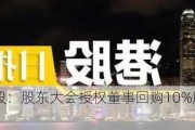 艾迪康控股：股东大会授权董事回购10%股份，展示业务信心