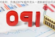 IPO失利、负债近87% 组件龙头一道新能何去何从？