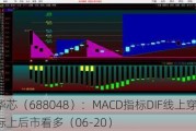 长光华芯（688048）：MACD指标DIF线上穿0轴-技术指标上后市看多（06-20）