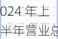 金科信息 2024 年上半年营业总收入 1.2 亿元，同比下滑 17.47%