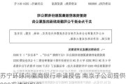 苏宁环球向徽商银行申请授信 南京子公司提供6000万债权担保