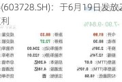 鸣志电器(603728.SH)：于6月19日发放2023年年度现金红利