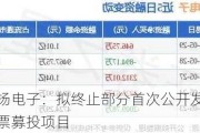 隆扬电子：拟终止部分首次公开发行股票募投项目