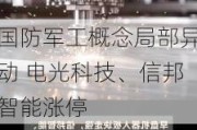 国防军工概念局部异动 电光科技、信邦智能涨停