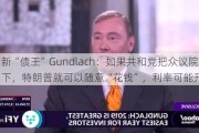 新“债王”Gundlach：如果共和党把众议院也拿下，特朗普就可以随意“花钱”，利率可能升高