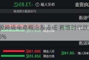 A股跨境电商概念股走低 赛维时代跌超10%