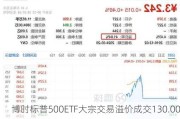 博时标普500ETF大宗交易溢价成交130.00万股