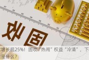 同比增长超25%！固收“热闹”权益“冷清”，下半年重点是什么？