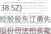 *ST开元(300338.SZ)：控股股东江勇先生股份司法拍卖撤回，已达成和解