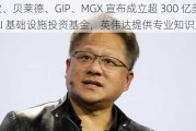 微软、贝莱德、GIP、MGX 宣布成立超 300 亿美元 AI 基础设施投资基金，英伟达提供专业知识支持