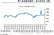 东海期货：生猪养殖四季度或将进入利润快速去化周期