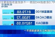 欧洲主要股指收盘涨跌不一 德国DAX指数涨0.79%