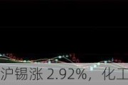 沪锡涨 2.92%，化工等多数板块飘红