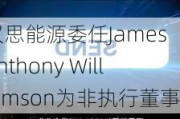 汉思能源委任James Anthony Williamson为非执行董事