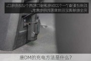 唐DM的充电方法是什么？