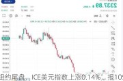 纽约尾盘，ICE美元指数上涨0.14%，报105.623点