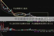 中北能盘中异动 急速跳水5.31%