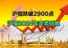 沪指新低！目标2750