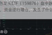 行情退潮？有色龙头ETF（159876）盘中跌超3%，失守20日线，资金逆行增仓，发生了什么？后市怎么看？