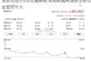 港股恒指创9周收盘新低 机构称盈利增长上修动能暂时不大