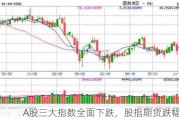 A股三大指数全面下跌，股指期货跌幅扩大