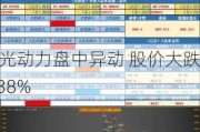 阳光动力盘中异动 股价大跌6.38%