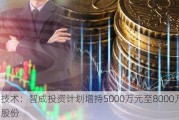 锦富技术：智成投资计划增持5000万元至8000万元公司股份