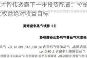 中国人保才智伟透露下一步投资配置：拉长固收资产久期 强化权益绝对收益目标