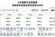 飞科电器连续下跌15.46%：国海富兰克林基金新进前十大股东，基金表现分化