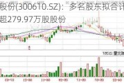 晨化股份(300610.SZ)：多名股东拟合计减持不超279.97万股股份